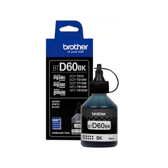 Brother BT-D60 Black Original Ink Bottle – BTD60BK