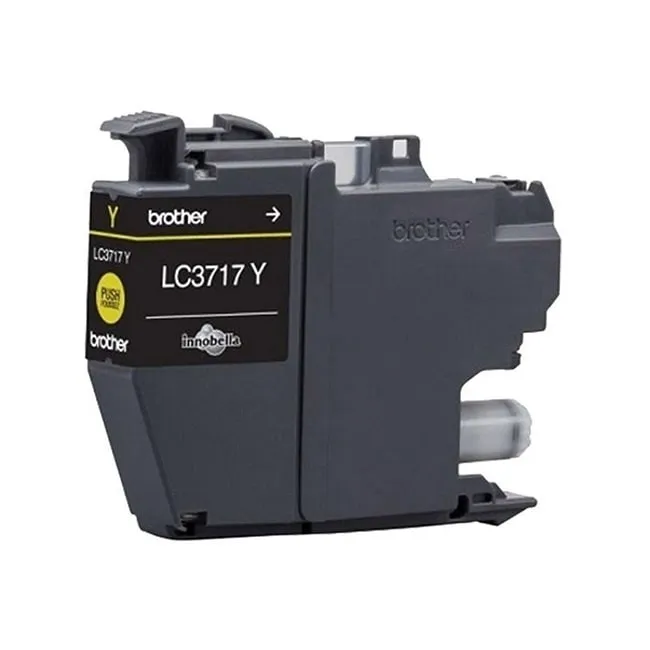 Brother 3717 (LC3717Y) Yellow Original Ink Cartridge
