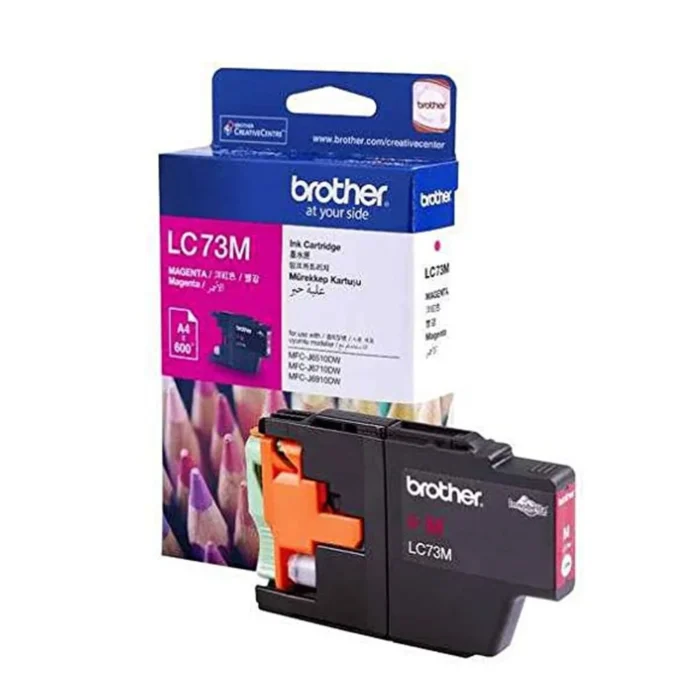 Brother LC73 Magenta Original Ink Cartridge - LC 73M