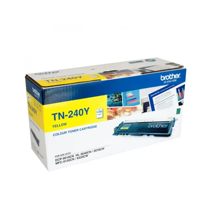 Brother TN 240 Yellow Toner Cartridge (TN240Y) Toner