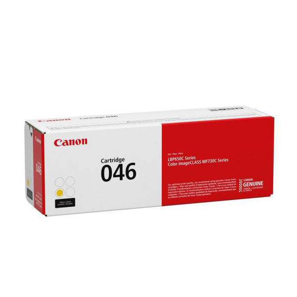 CANON 046 Yellow Original Toner Cartridge, 1247C002