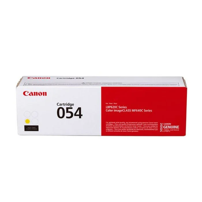 CANON 054 Yellow Original Toner Cartridge, 3021C002