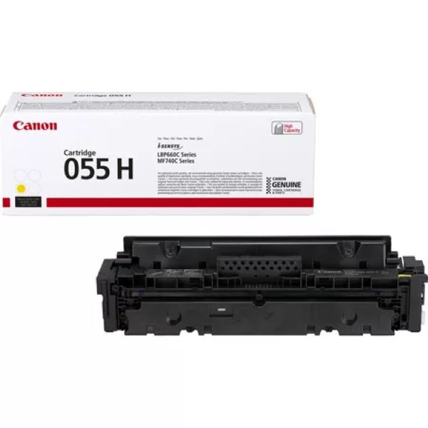 Canon 055 Yellow Compatible Toner Cartridge, 3013C002