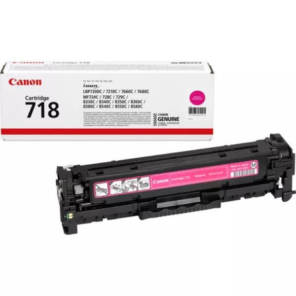 Canon 718 Magenta Compatible Toner Cartridge, 2660B002