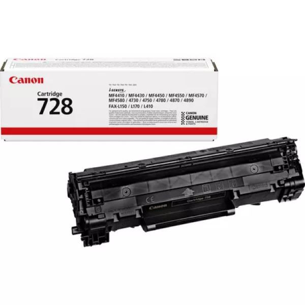 Canon 728 Black Compatible Toner Catridge
