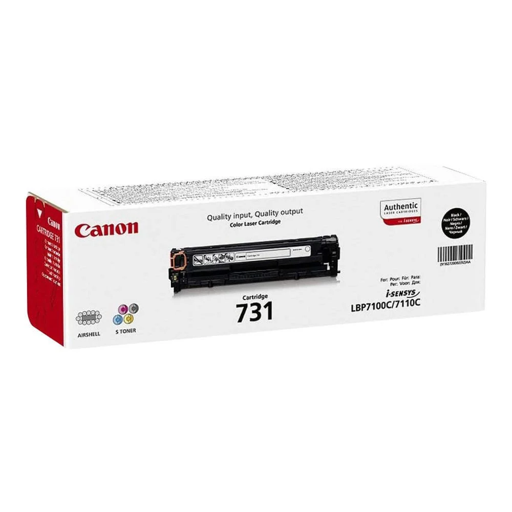CANON 731BK Black Original Toner Cartridge