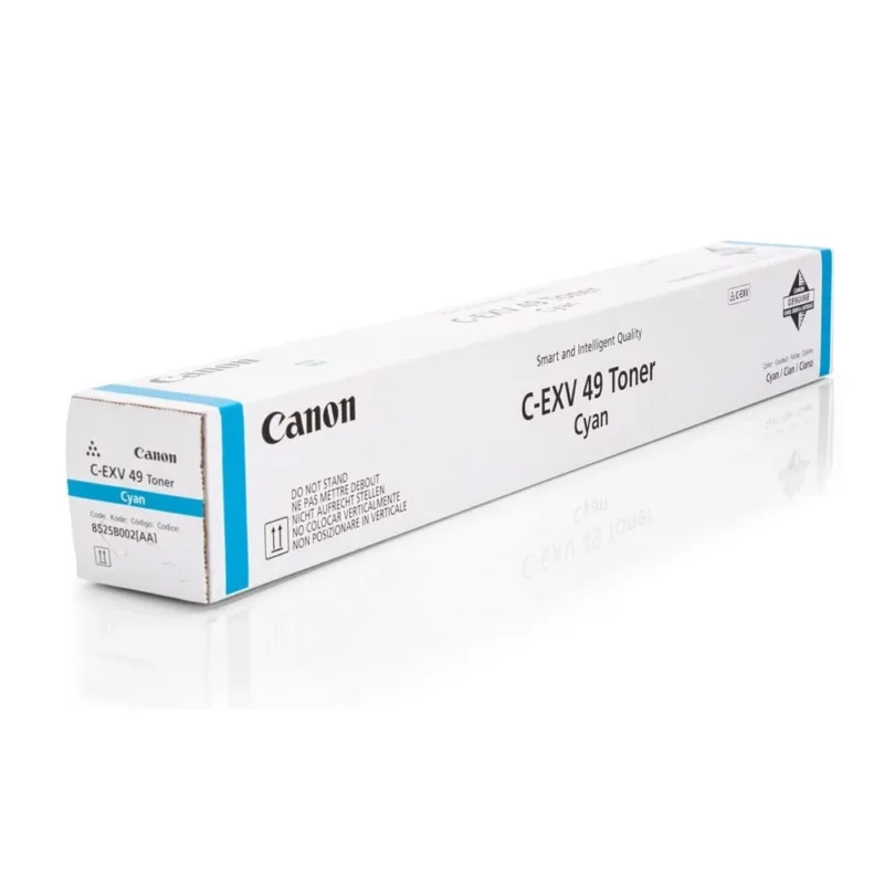 CANON C-EXV 49 Cyan Original Toner Cartridge, 8525B002