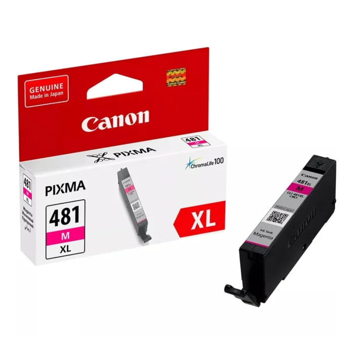 Canon Pixma CLI-481XL Magenta Original Ink Cartridge, 2045C001