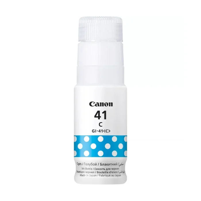 Canon GI-41 Cyan Original Ink Bottle, GI-41-C