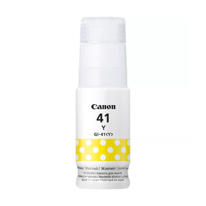 Canon GI-41 Yellow Original Ink Bottle, GI-41-Y