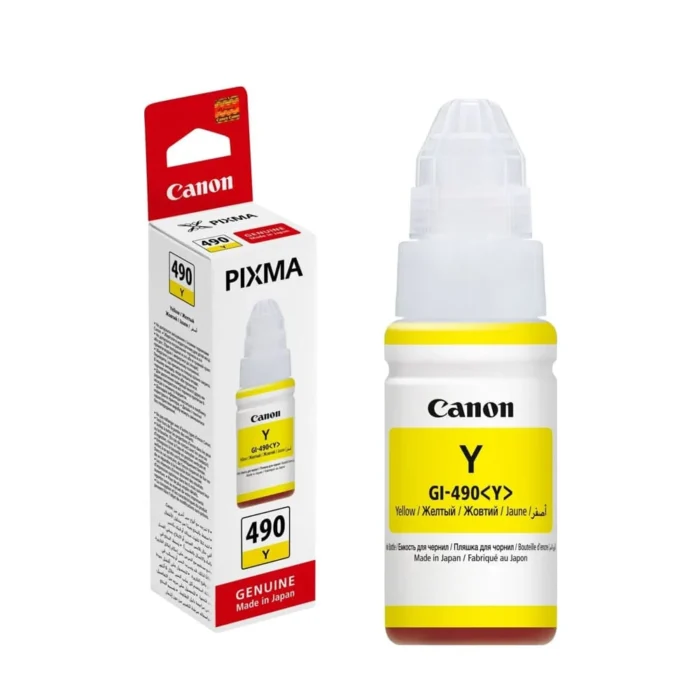 Canon GI-490 Original Yellow Ink Bottle