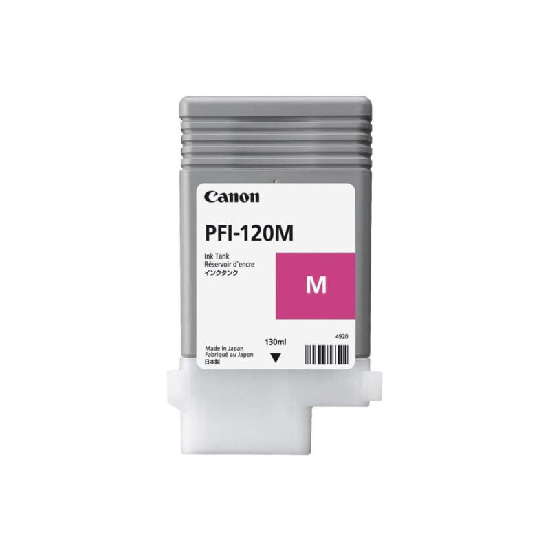 CANON PFI-120M MAGENTA Original Ink Tank Cartridge - 130ML