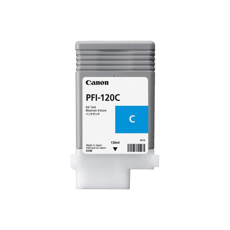 CANON PFI-120C CYAN Original Ink Tank Cartridge - 130ML