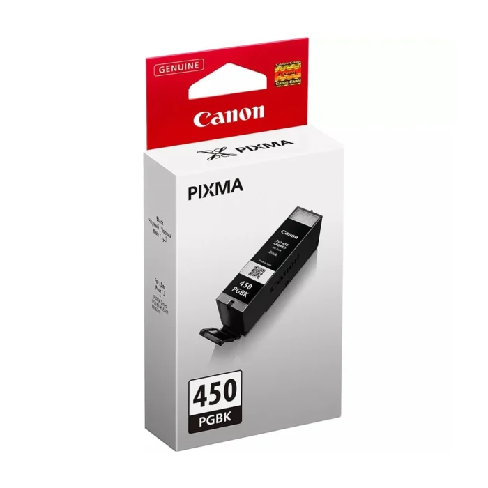 Canon PGI-450 Pigment Black Original Ink Cartridge, PGI-450PGBK - 6499B001