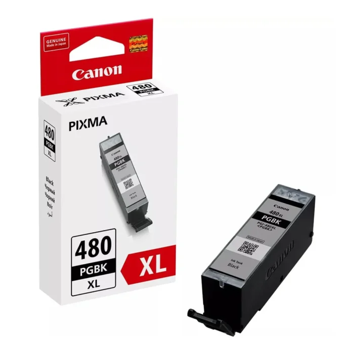 Canon Pixma PGI-480PGBK XL High Yield Pigment Black Ink Cartridge, 2023C001