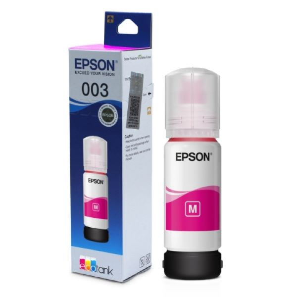 EPSON 003 Magenta EcoTank Original Ink Bottle, 003 M
