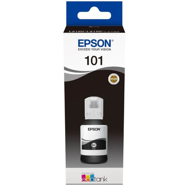 EPSON 101 Black EcoTank Original Ink Bottle – C13T03V14A