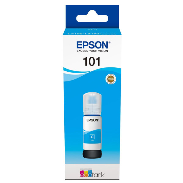 EPSON 101 Cyan EcoTank Original Ink Bottle – C13T03V24A