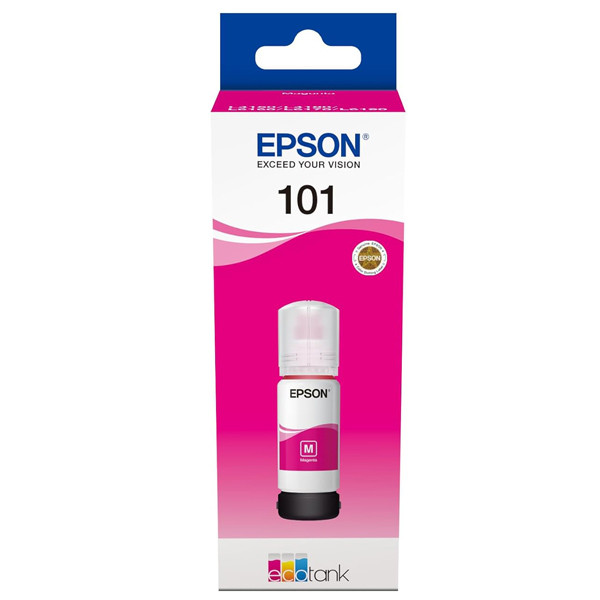 EPSON 101 Magenta EcoTank Original Ink Bottle – C13T03V34A