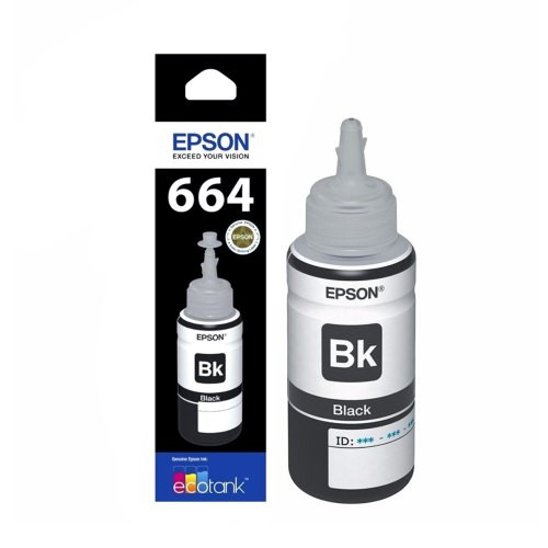 Epson 664 / T6641 Black Original Ink Bottle – 70ml