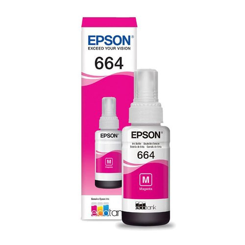 Epson 664 / T6643 Magenta Original Ink Bottle – 70ml