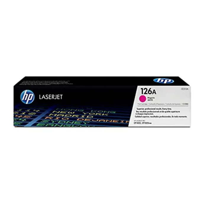 HP 126A Magenta Original Laserjet Toner Cartridge, CE313A