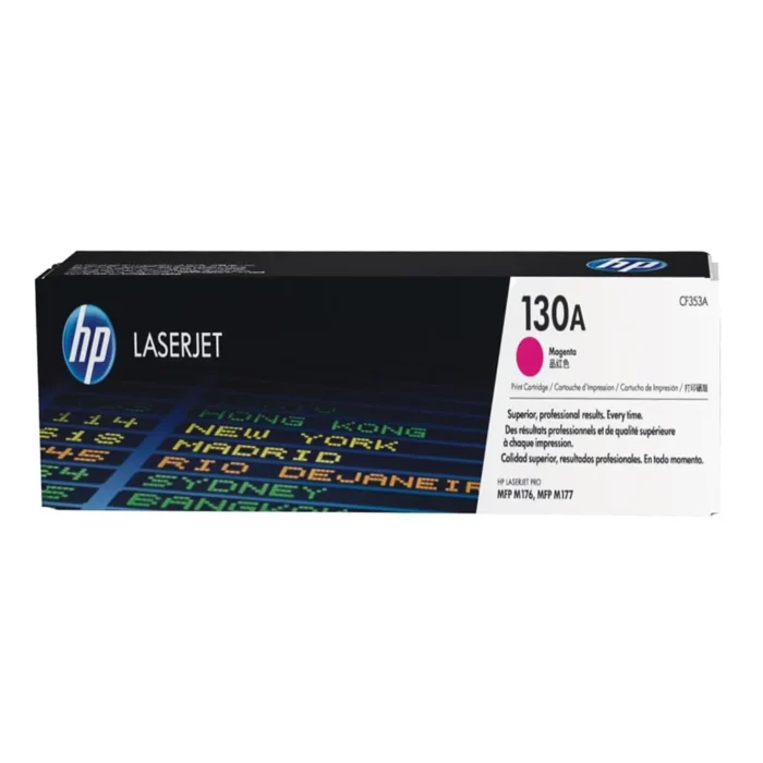 HP 130A Magenta Original Laserjet Toner Cartridge, CF353A