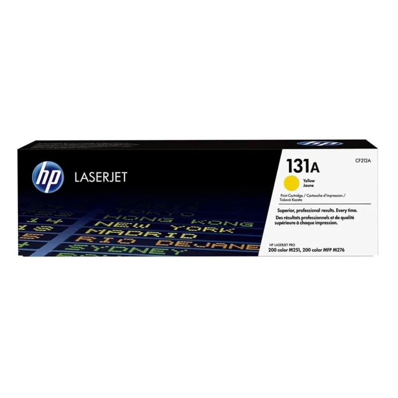 HP 131A Yellow Original Laserjet Toner Cartridge, CF212A