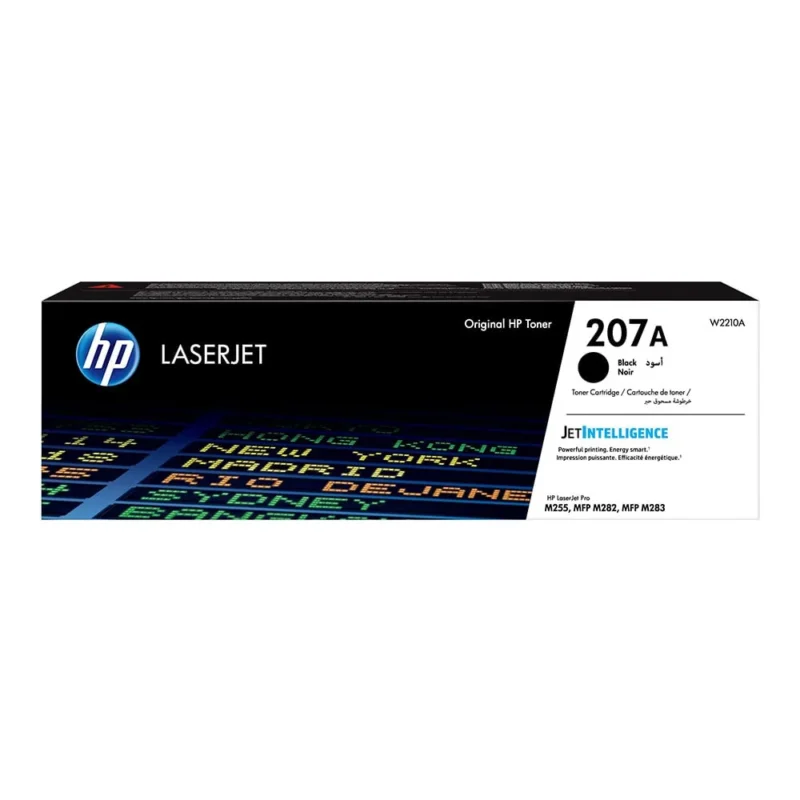 HP 207A Black Original Laserjet Toner Cartridge, W2210A