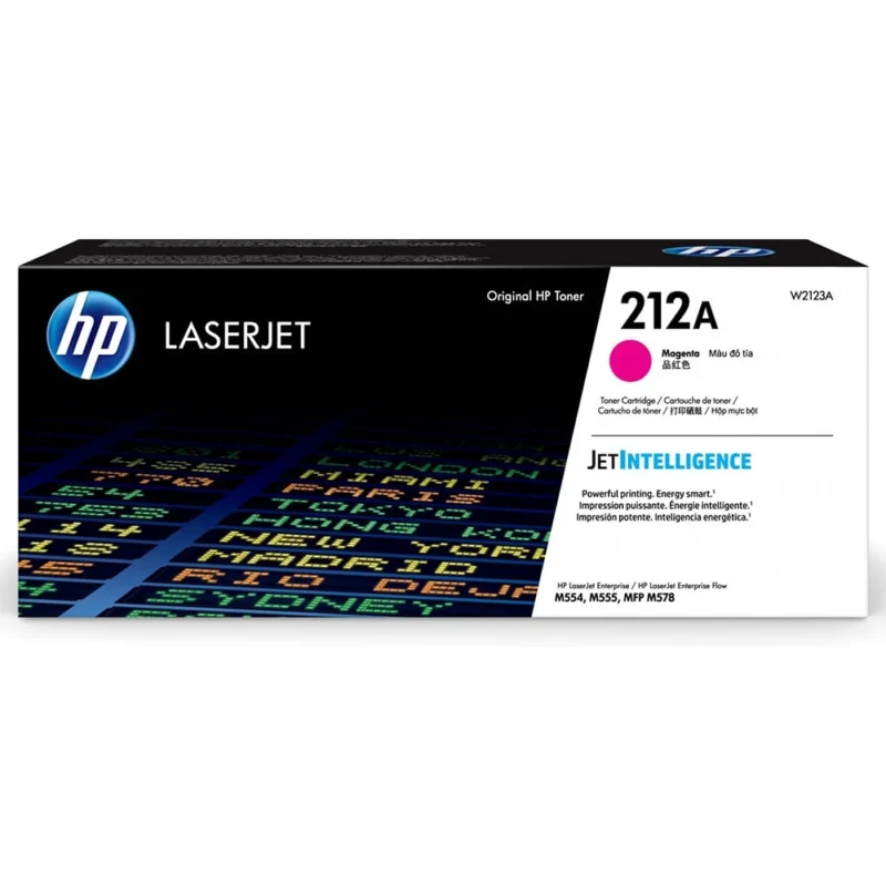 HP 212A Magenta Original Laserjet Toner Cartridge, W2123A