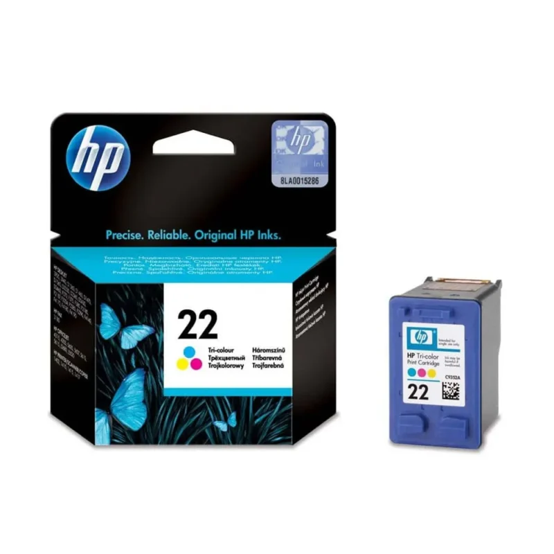 HP 21 Tri-Color Original Ink Cartridge, C9352AE