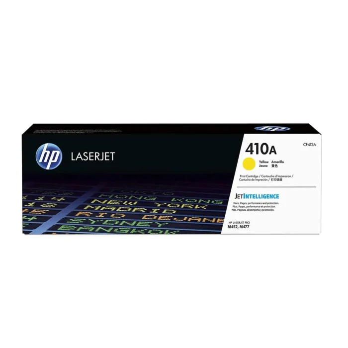 HP 410A Yellow Original Laserjet Toner Cartridge, CF412A