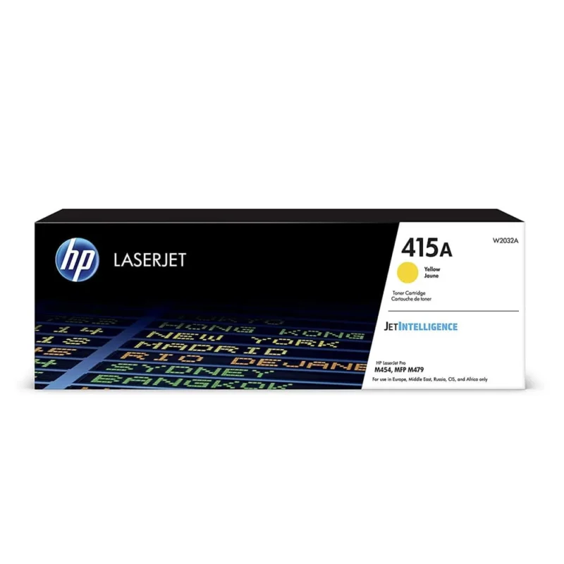 HP 415A Yellow Original Laserjet Toner Cartridge, W2032A