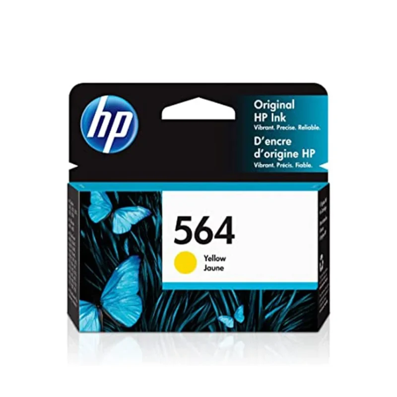 HP 564 Yellow Original Ink Cartridge, CB320WN