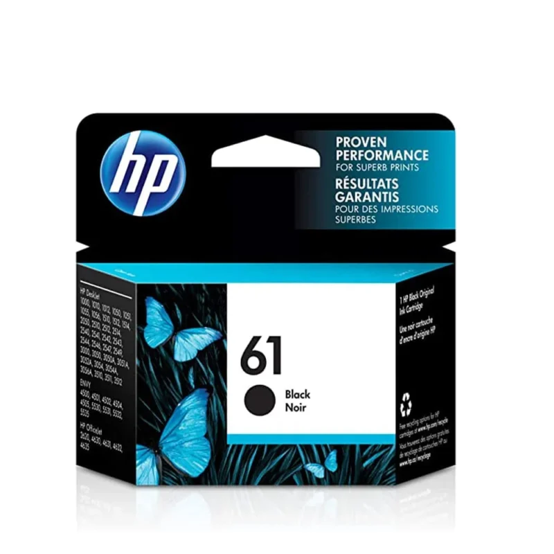 HP 61 Black Original Ink Cartridge, CH561WN