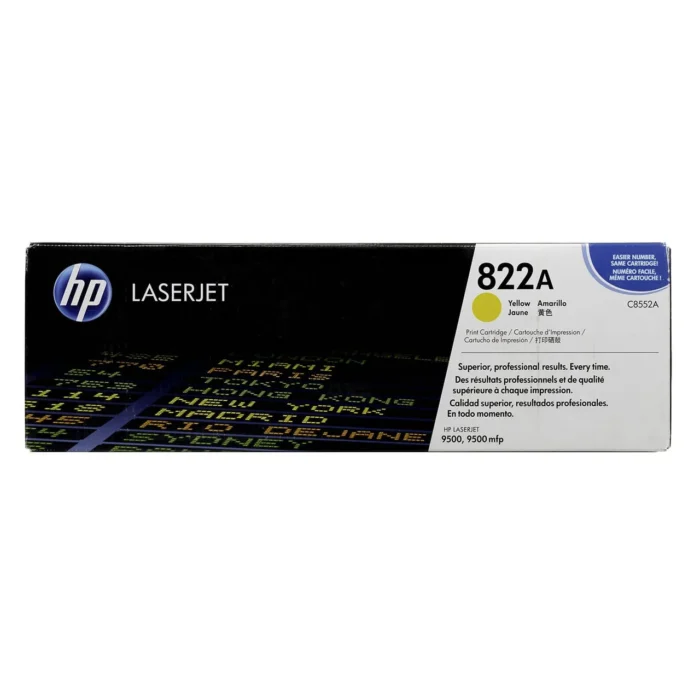 HP 822A Yellow Original Laserjet Toner Cartridge