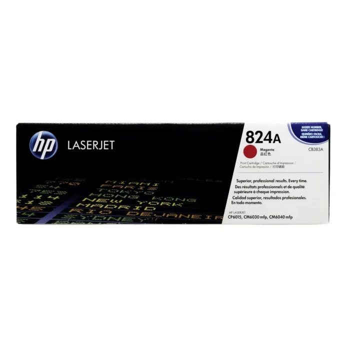 HP 824A Magenta Original LaserJet Toner Cartridge