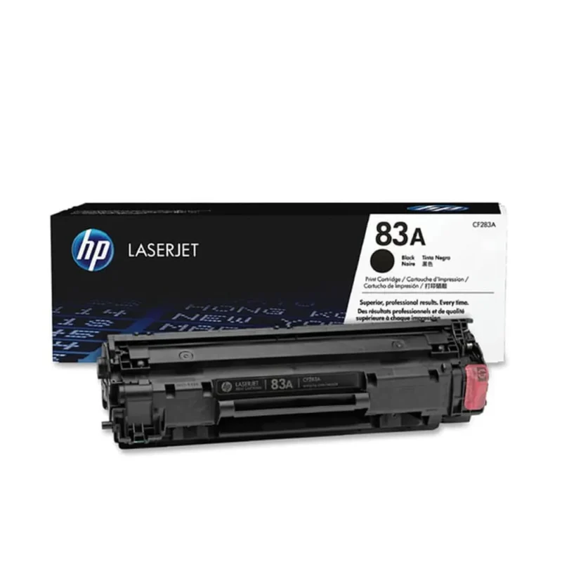 HP 83A Black Original Laserjet Toner Cartridge, CF283A