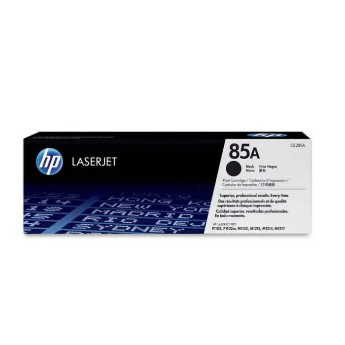 HP 85A Black Original Laserjet Toner Cartridge, CE285A
