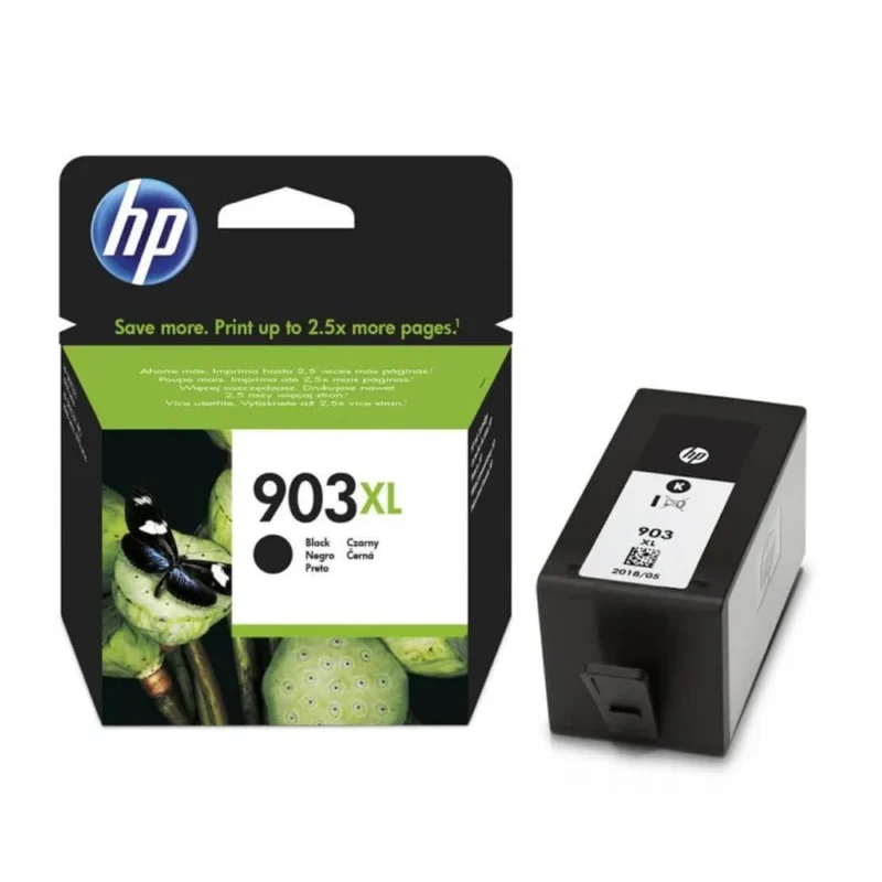 HP 903XL High Yield Black Original Ink Cartridge, T6M15AE