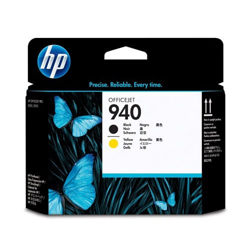 HP 940 Black & Yellow Original Printhead, C4900A