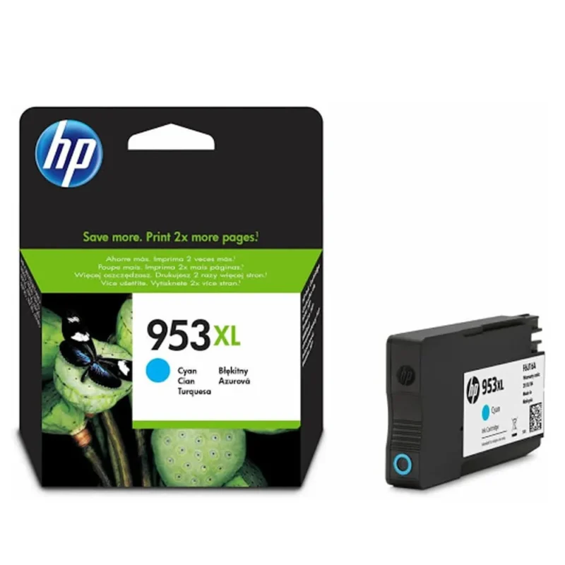 HP 953XL High Yield Cyan Original Ink Cartridge