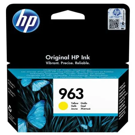 HP 963 Yellow Original Ink Cartridge