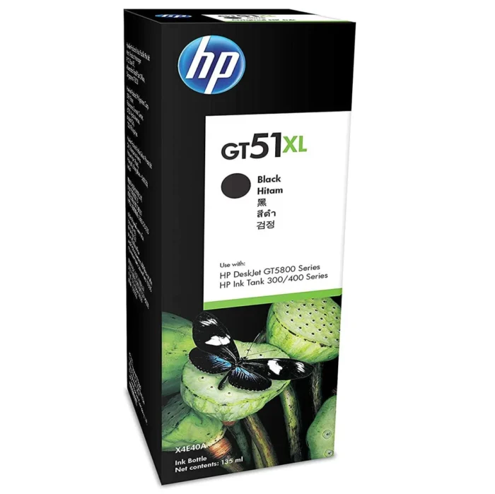 HP GT51XL 135-ML Black Original Ink Bottle