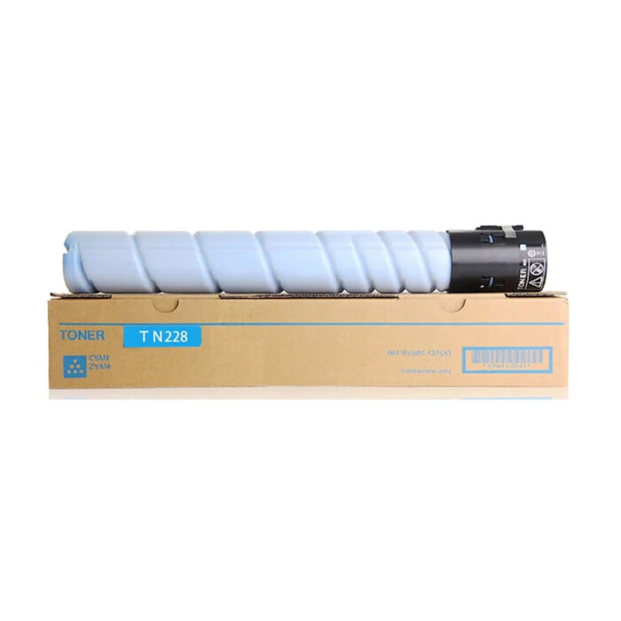 Konica Minolta TN-228 Cyan Original Toner Cartridge, TN228C