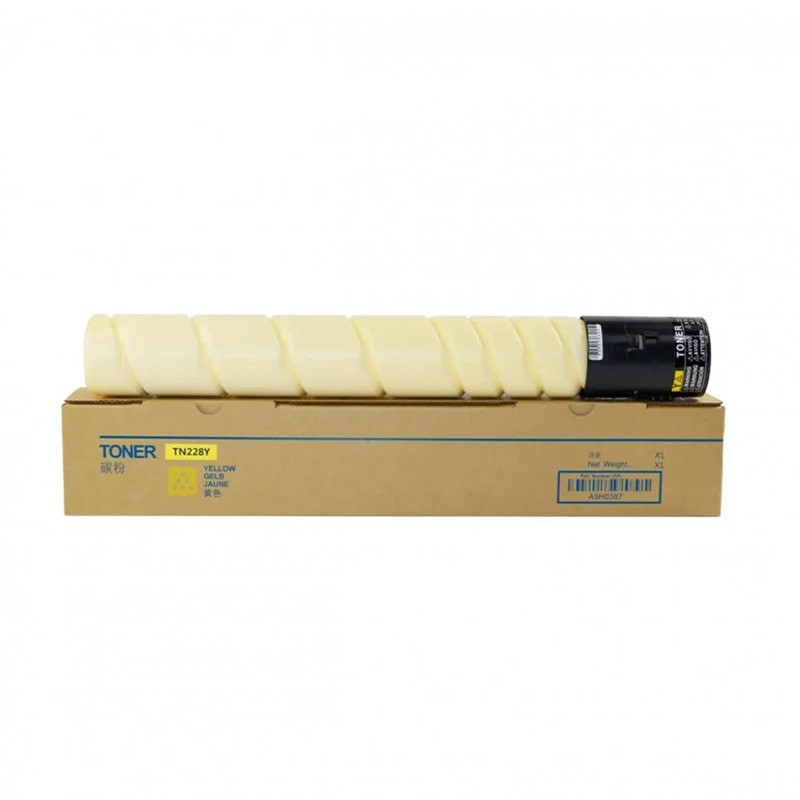 Konica Minolta TN-228 Yellow Original Toner Cartridge, TN228Y