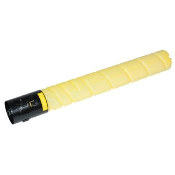 Konica Minolta TN221Y Yellow Compatible Toner Cartridge