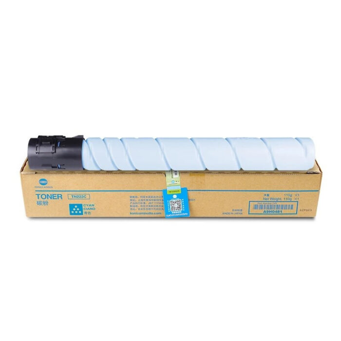 Konica Minolta TN223C Cyan Original Toner Cartridge