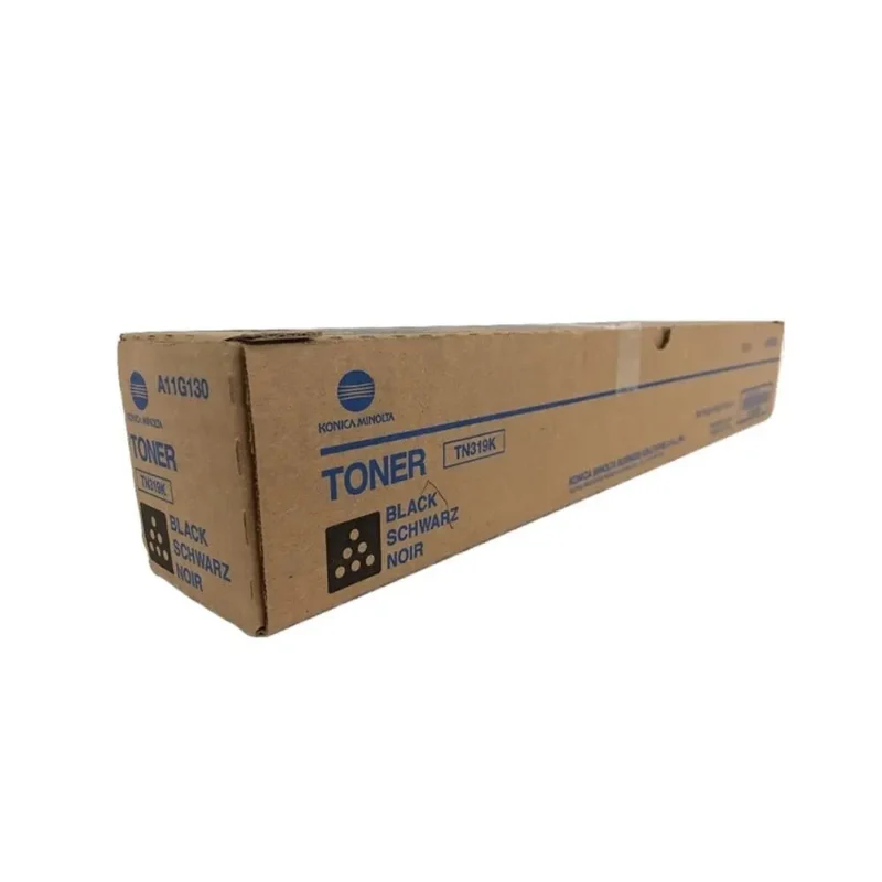KONICA MINOLTA TN319 Black Original Toner Cartridge, A11G130 (TN319K)