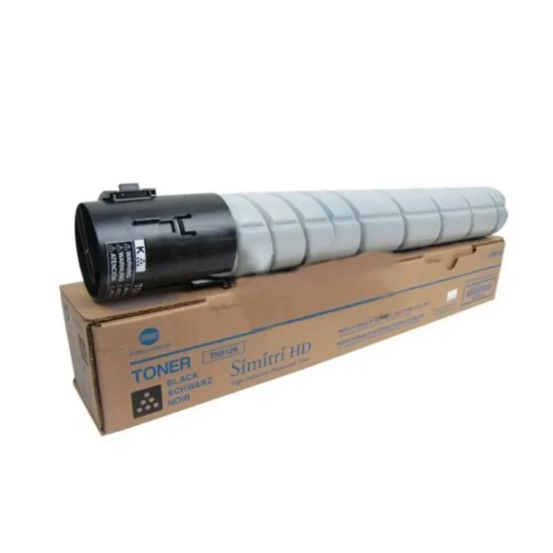 KONICA MINOLTA TN512K Black Original Toner Cartridge, A33K132